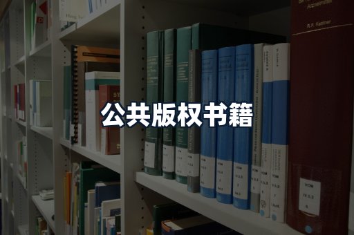公共版权书籍